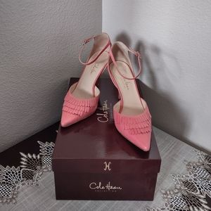 Cole Haan Coral Kidskin Nerice Pump - Made in Italy